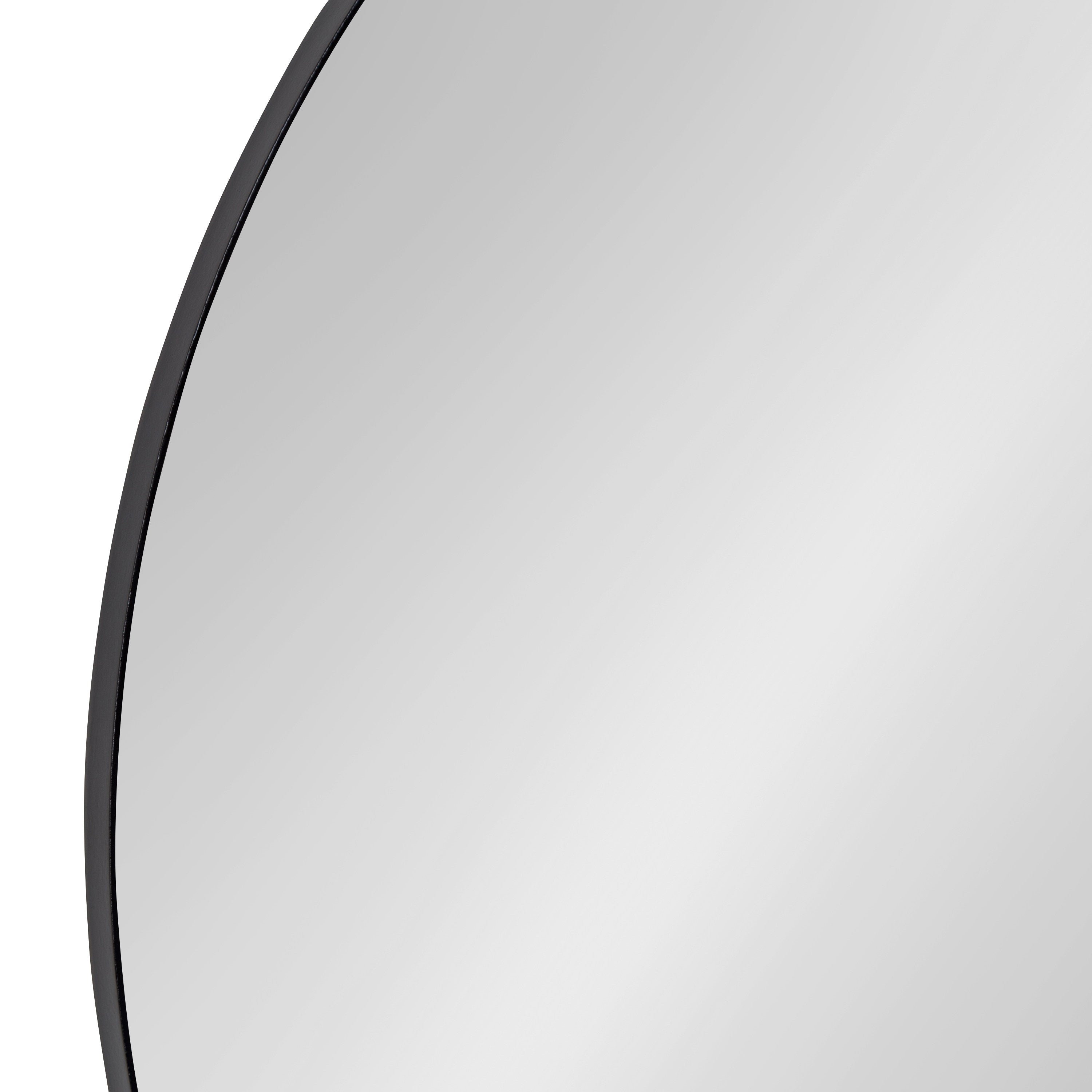 Rollo Round Framed Wall Mirror