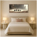 Framed Canvas Sylvie Walnut 40x18 5