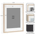 Wall Frame Natural 14x18 matted to 11x14 2