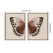 Art Set Sylvie Walnut 2 Piece Set 18x24 2
