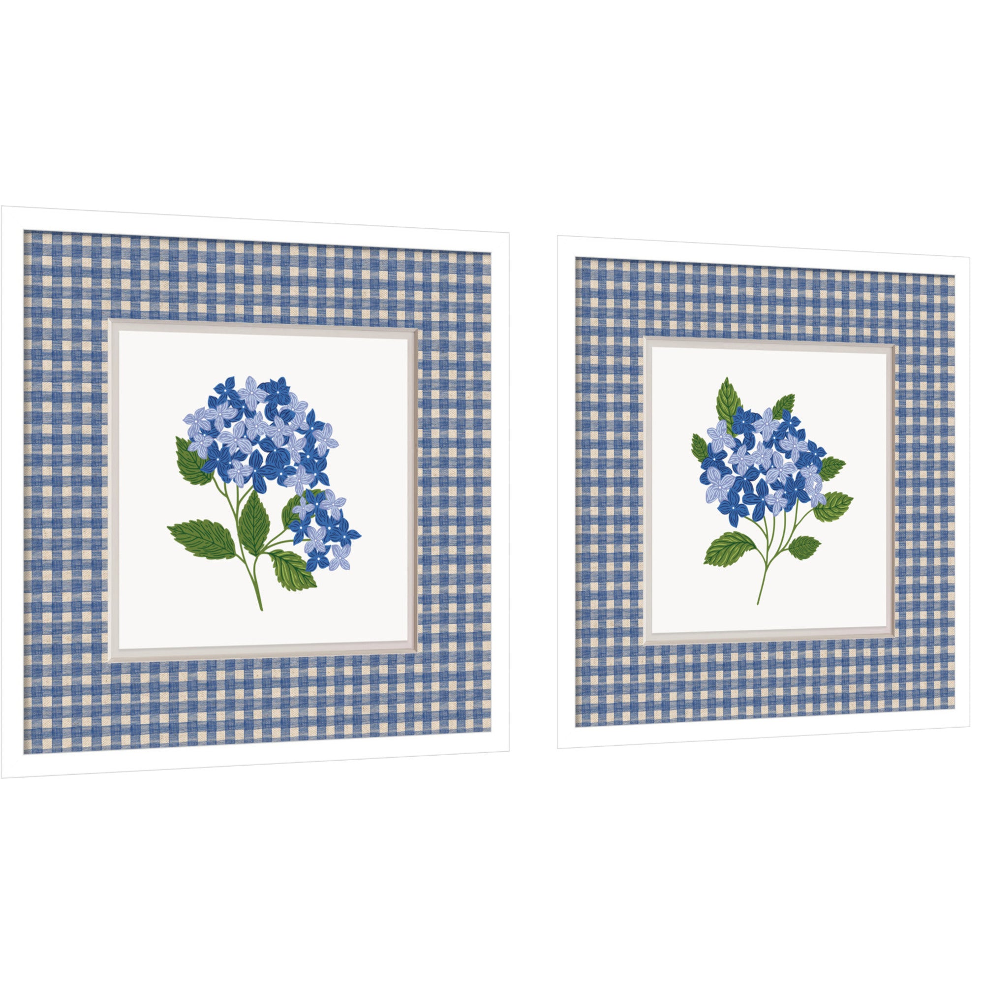 Framed Art Set 2 Piece Set 19x19 Svelte White 5