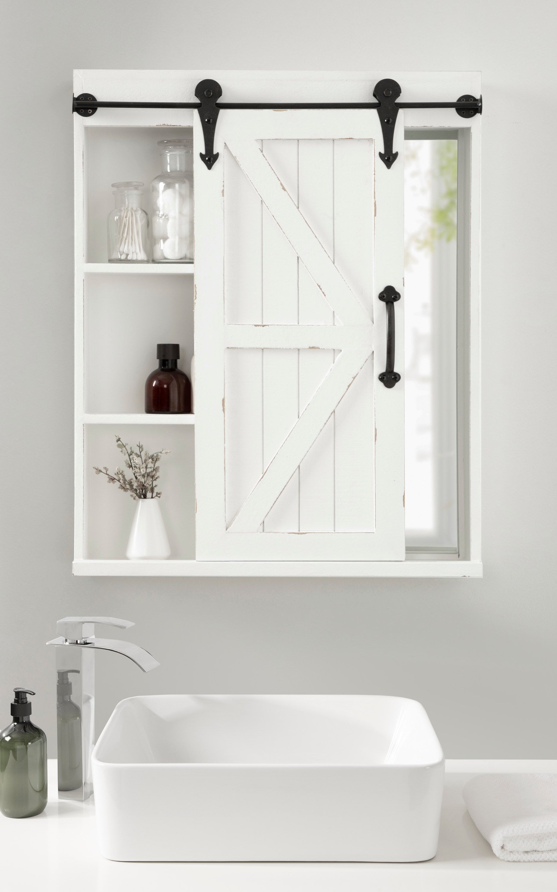 Medicine Cabinet White 22x28 7