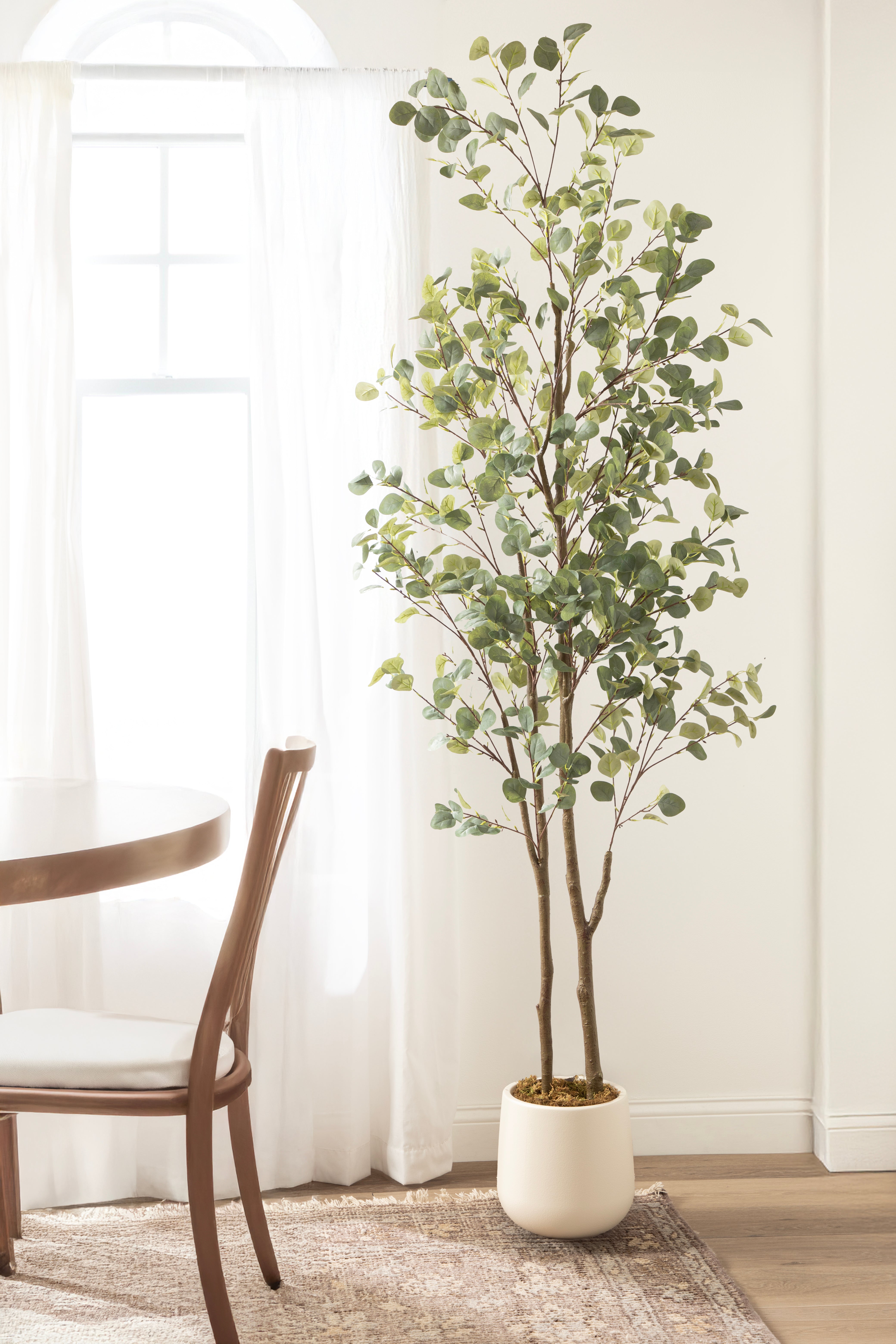 Faux Tree Cream 8' 8
