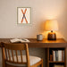 Mounted Canvas Castellan Distressed White 13x16 5