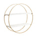 Accent Shelf White Gold 24" Diameter 1