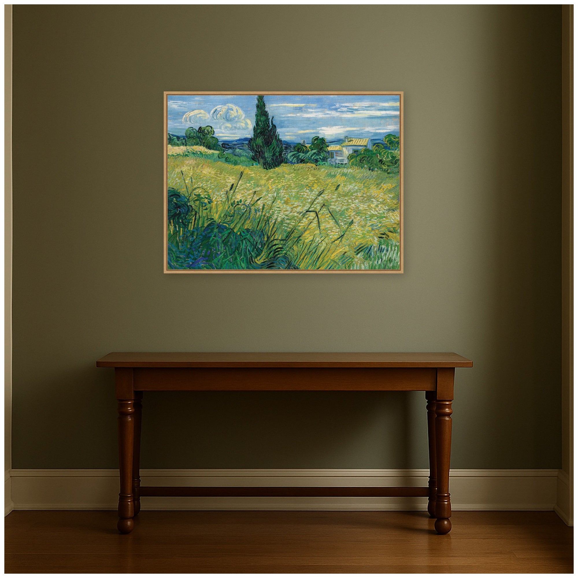 Framed Canvas 42x32 Sylvie Natural 7