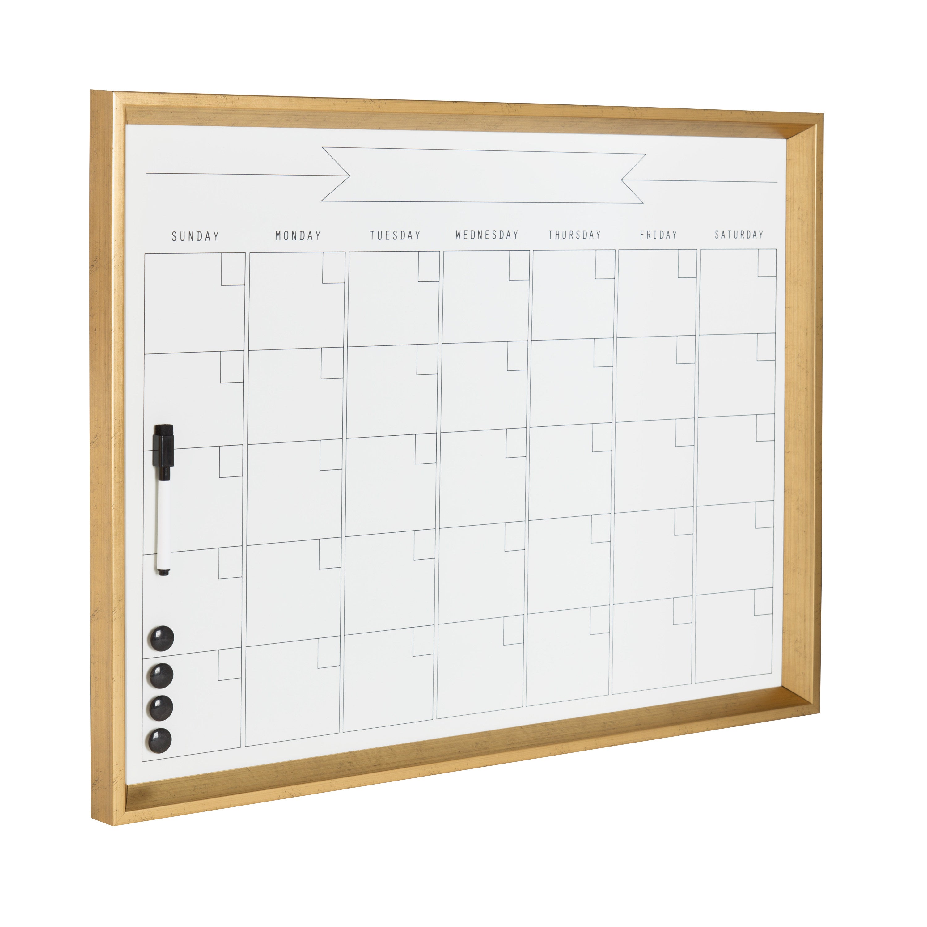 Monthly Calendars Gold 21.5x27.5 1