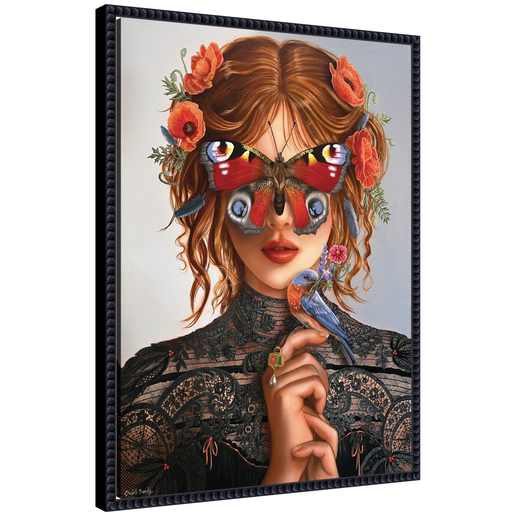 Dreamer by Charlotte Brindley Framed Canvas Wall Art Print
