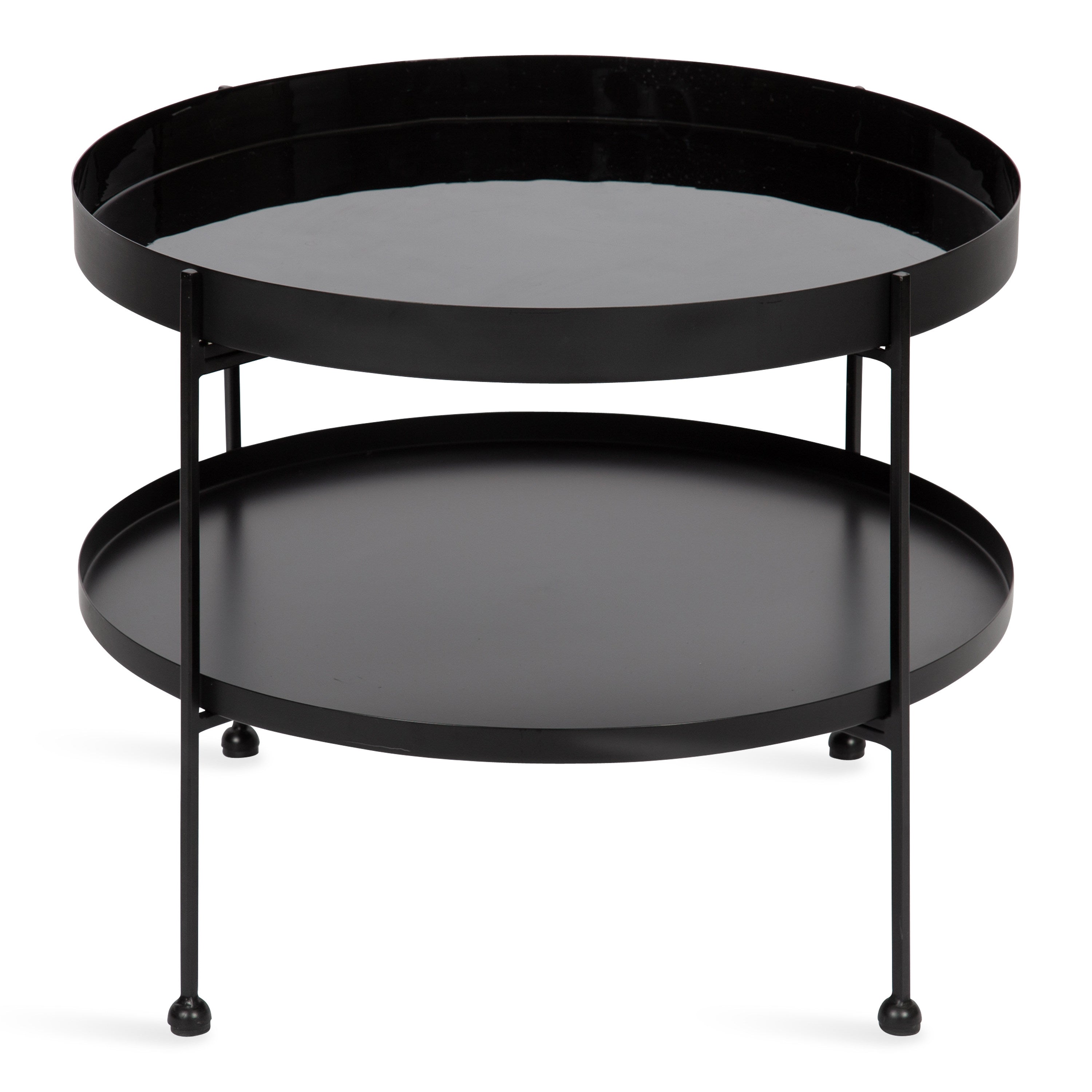 Coffee Table 26" Diameter Black 3