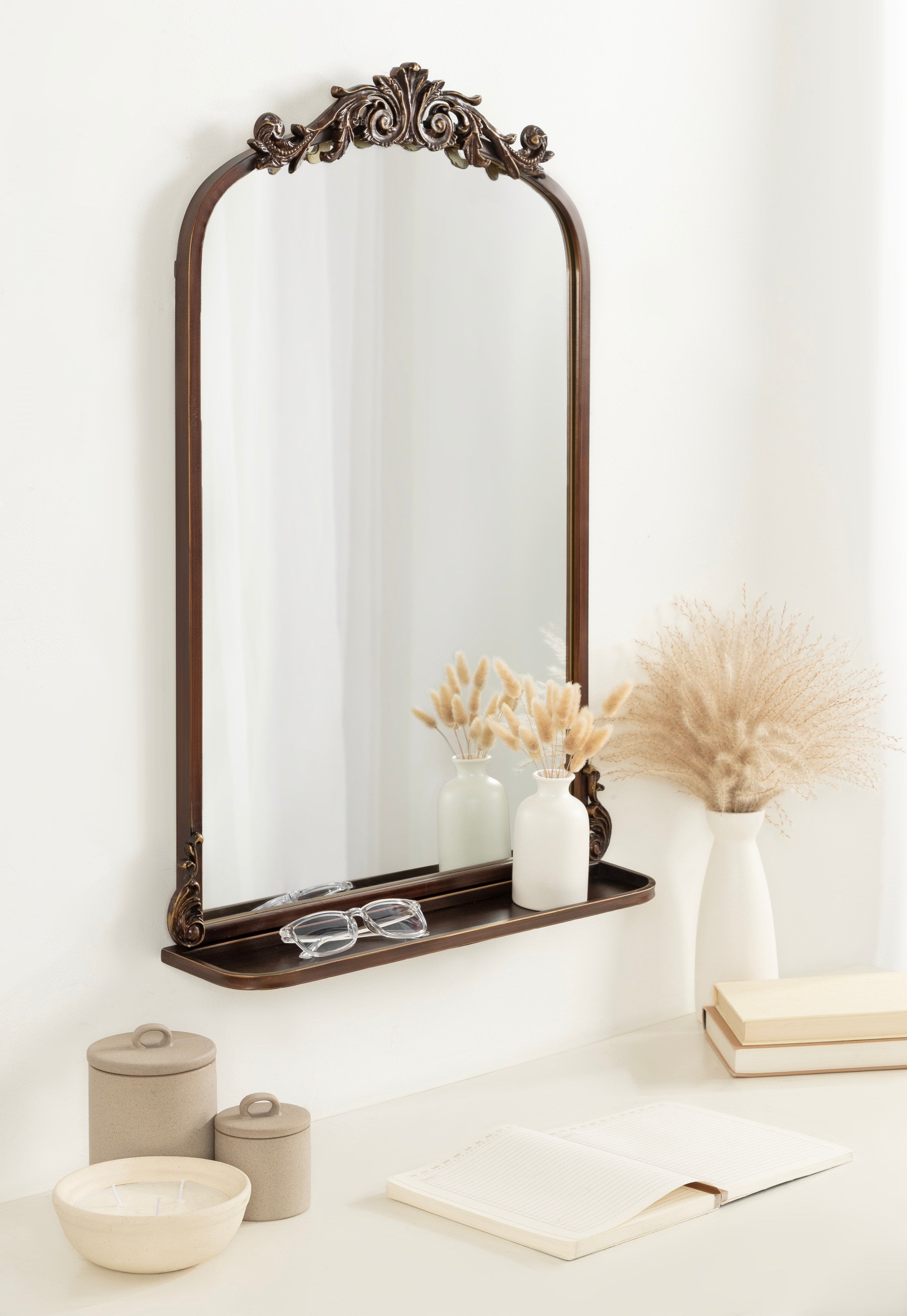 Functional Mirror Bronze 21x32 6
