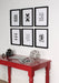 Art Set Black 6 Piece 13 in. x 16 in. 5