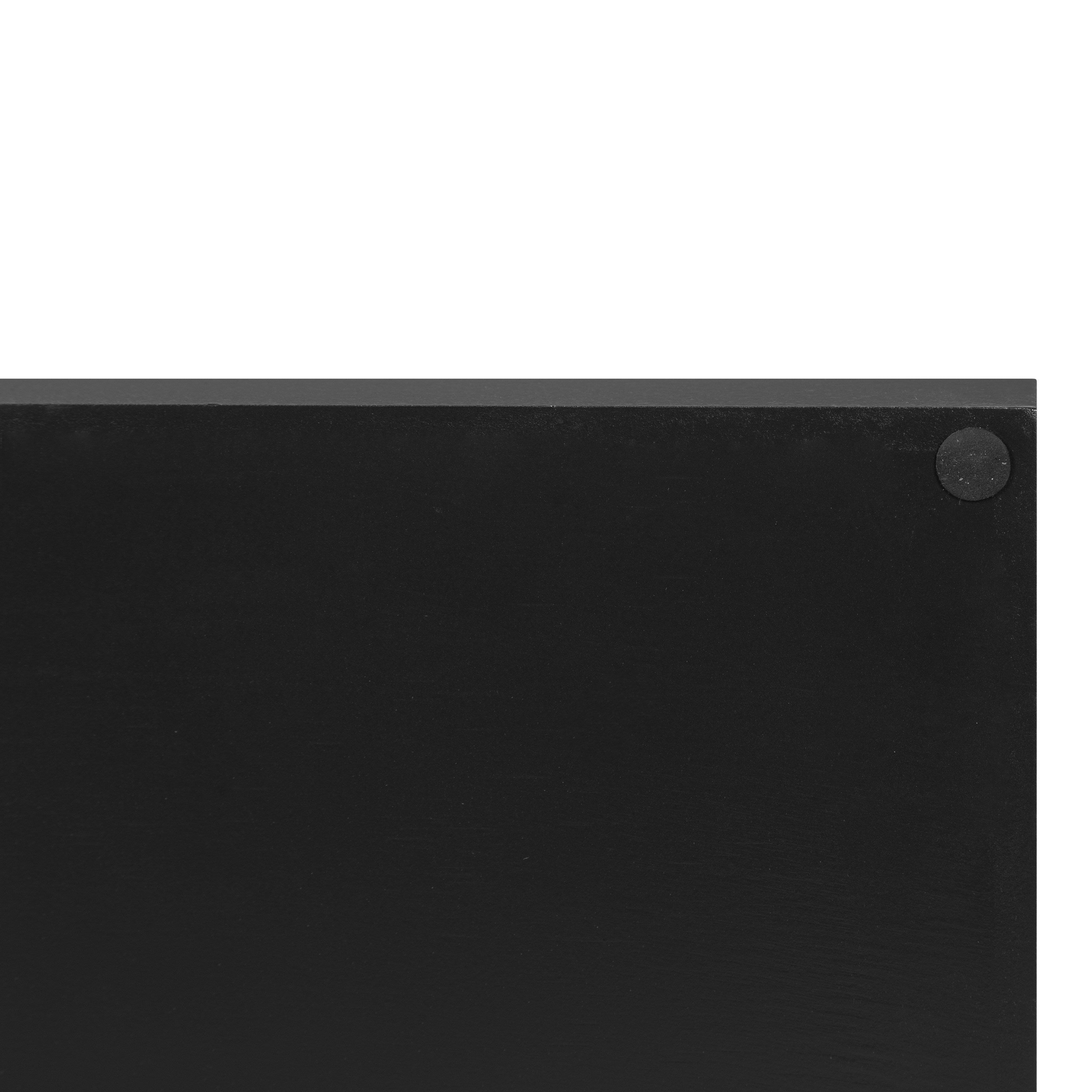 Tray Set Black Silver 2 Piece 5