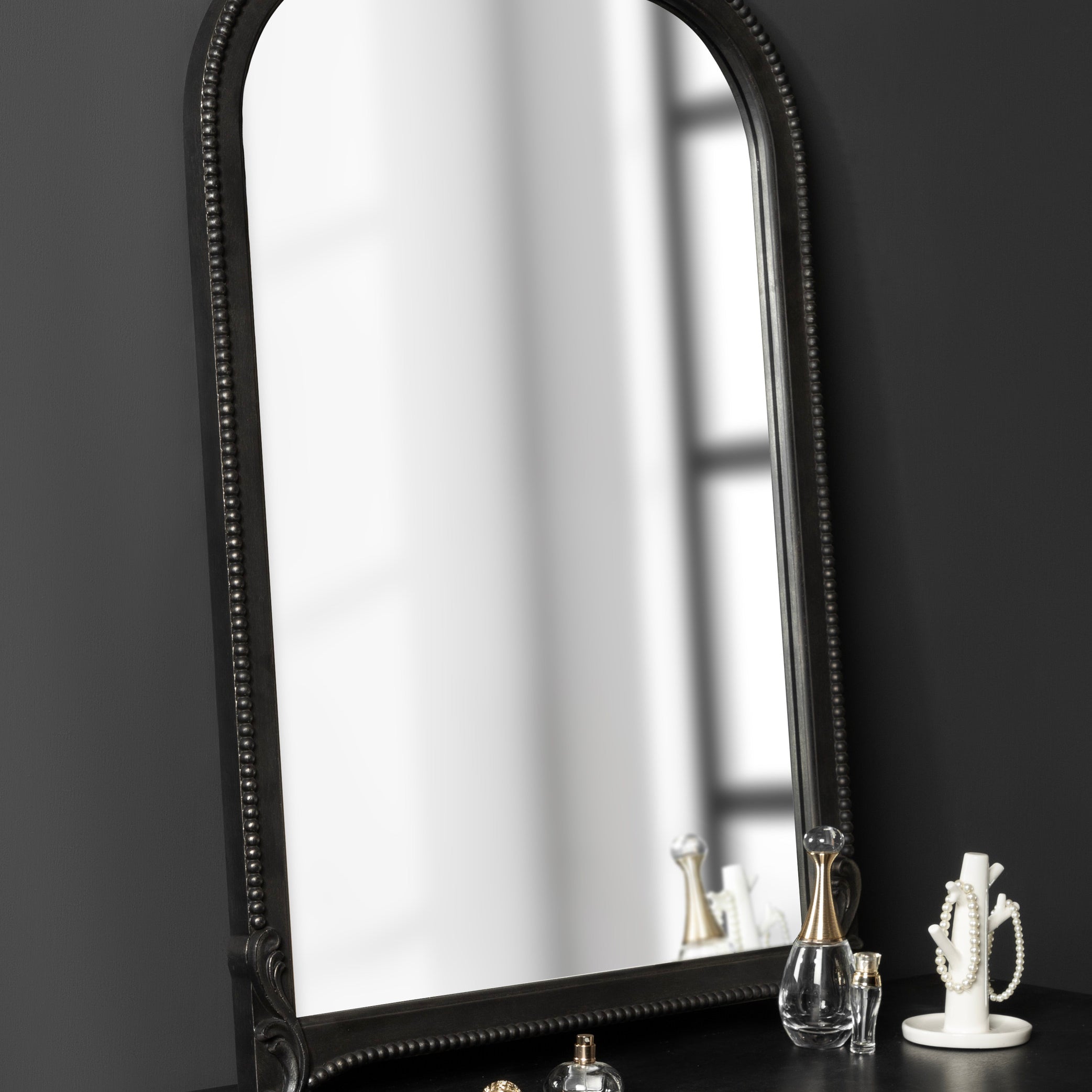 Arch Mirror 24x38 Black 7