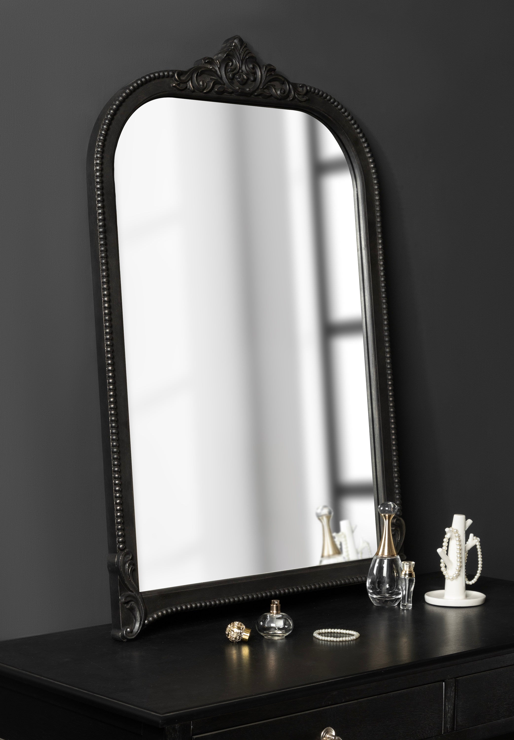 Arch Mirror 24x38 Black 7