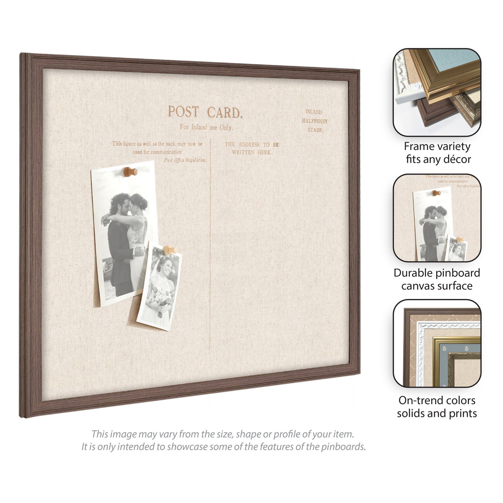 Pinboard Florence Medium Brown 26x20 5