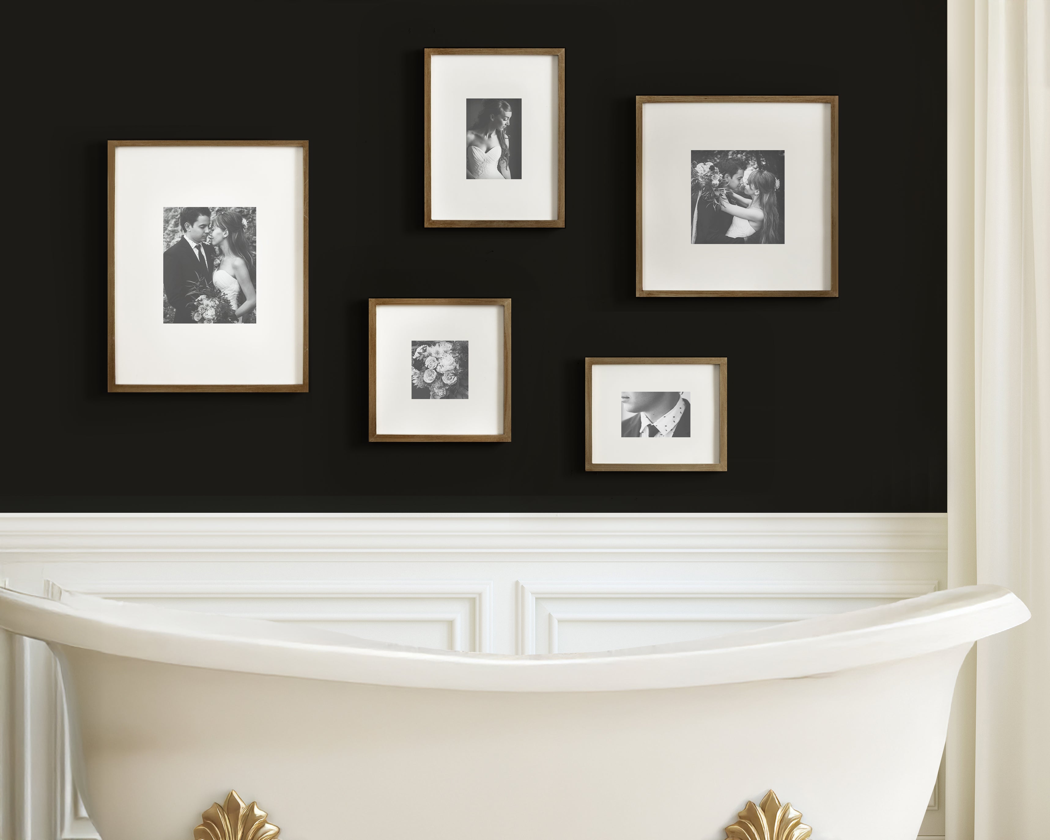 Frame Box Set Gold 5 Piece 7