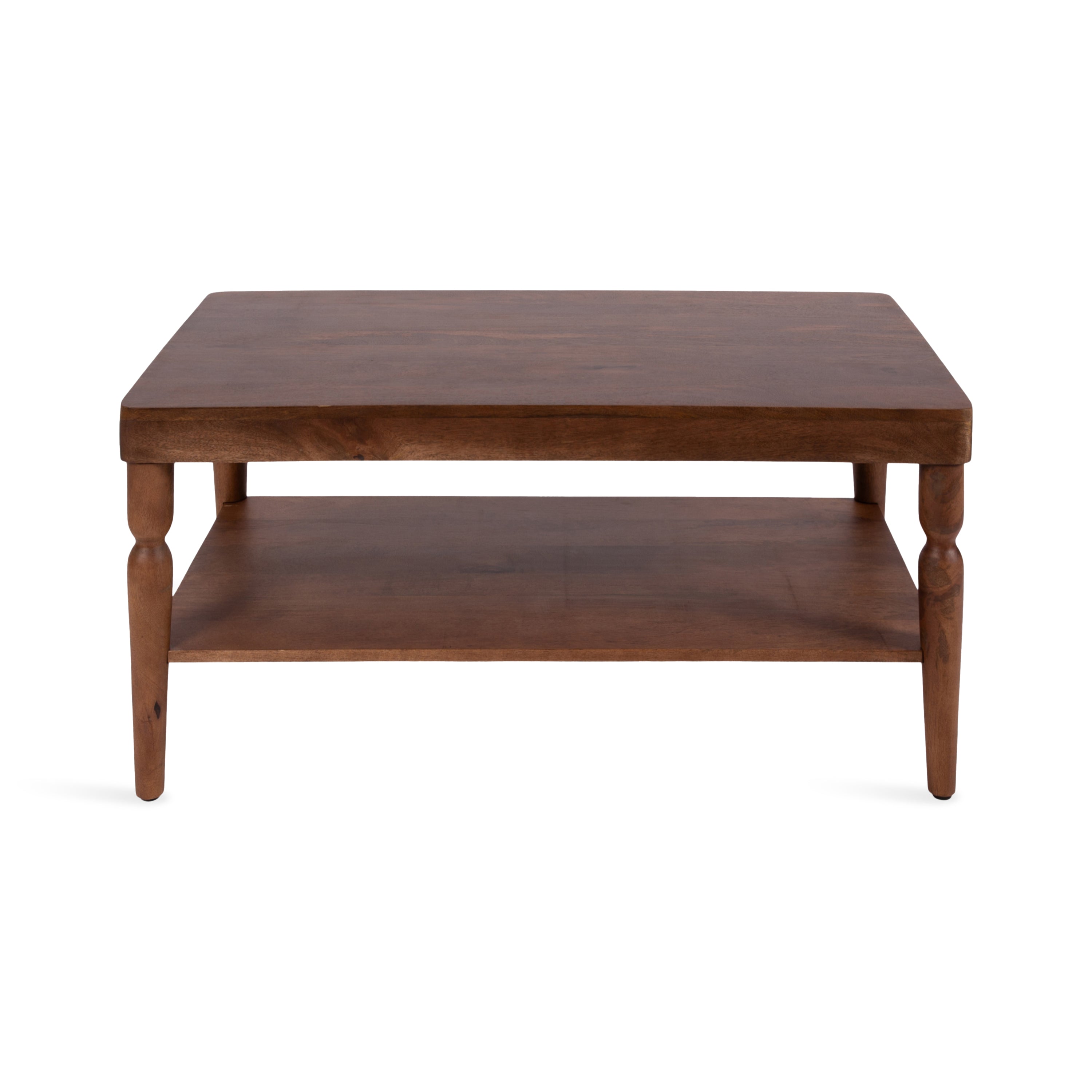 Coffee Table 36x20x18 Walnut Brown 5