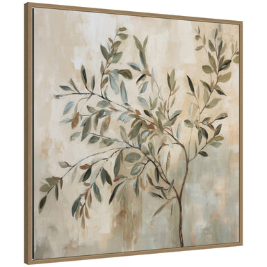 Framed Canvas 30x30 Sylvie Dark Gold 1