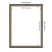 Dry Erase Board Castellan Black 20x26 2