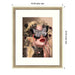 Framed Art 18 x 22 Castellan Distressed White 2