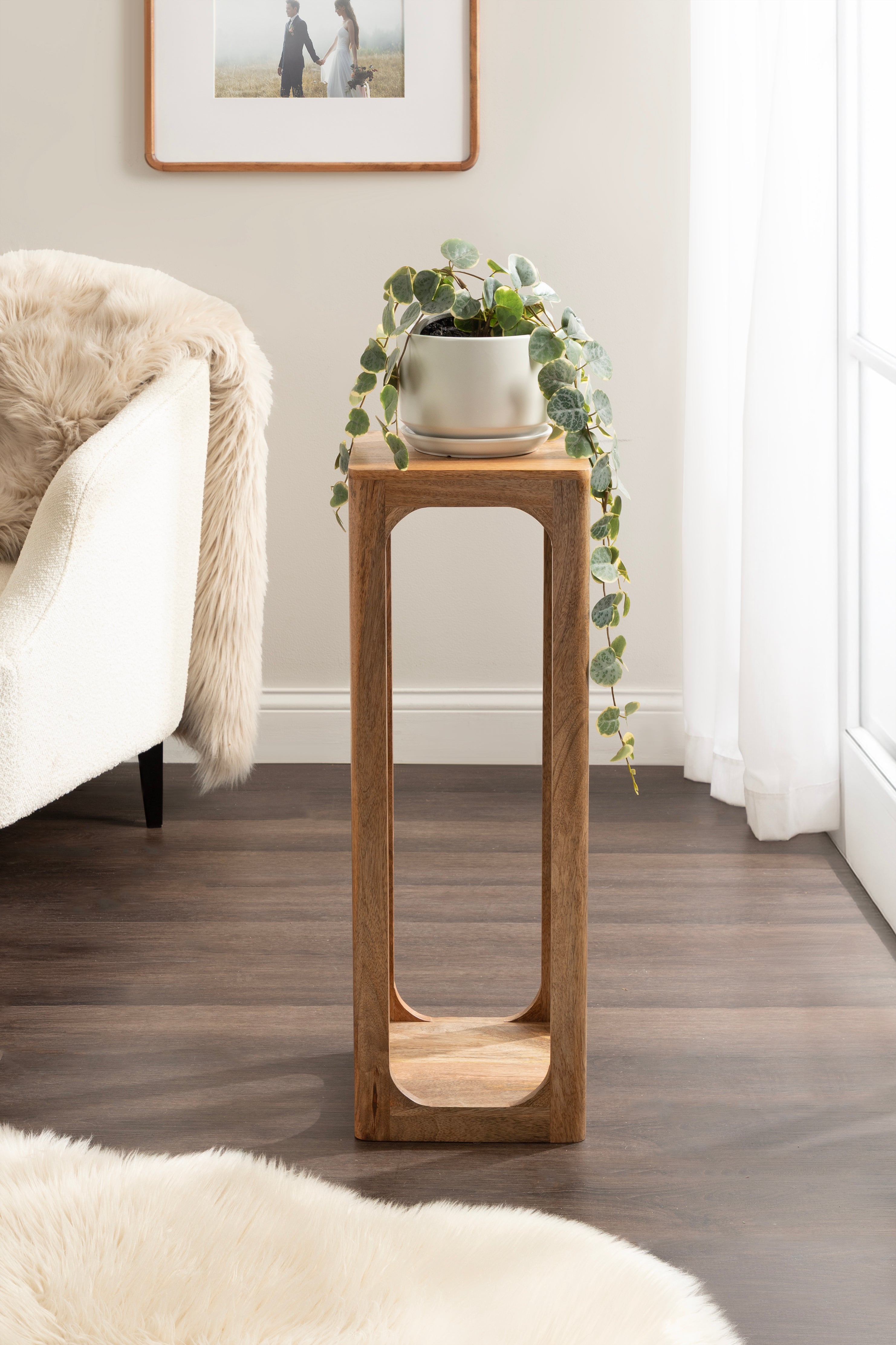 Tea Table Natural 10x10x30 6