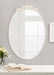 Oval White 24x36 6