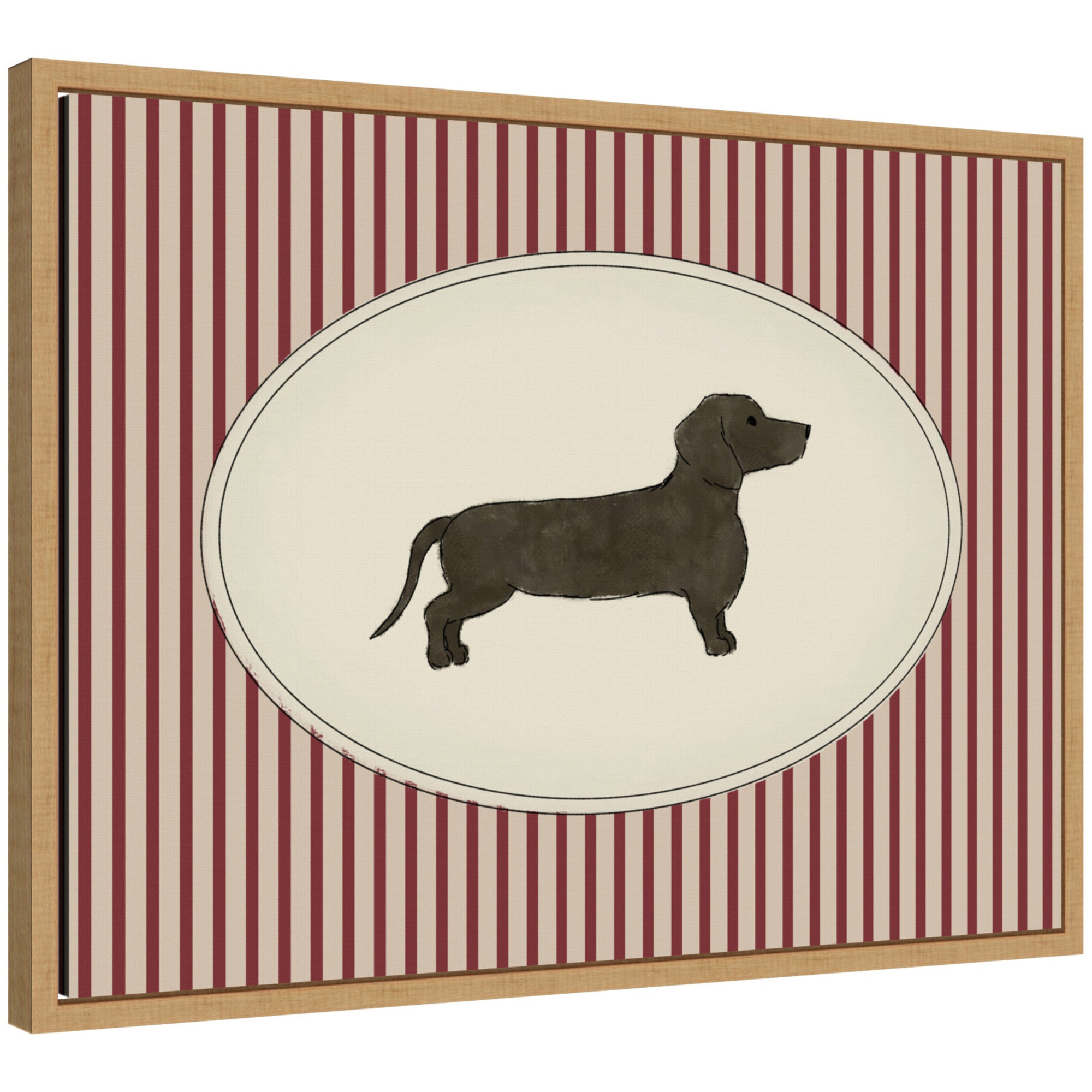 Framed Canvas 24x18 Sylvie Natural 1