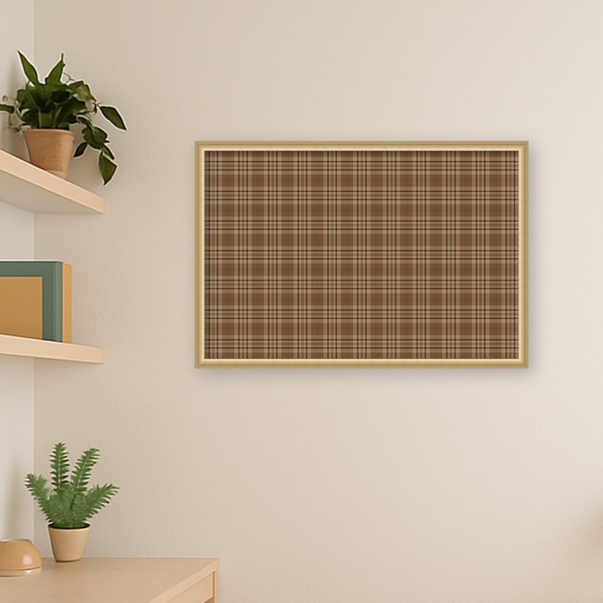 Pinboard 38x26 Florence Gold 6