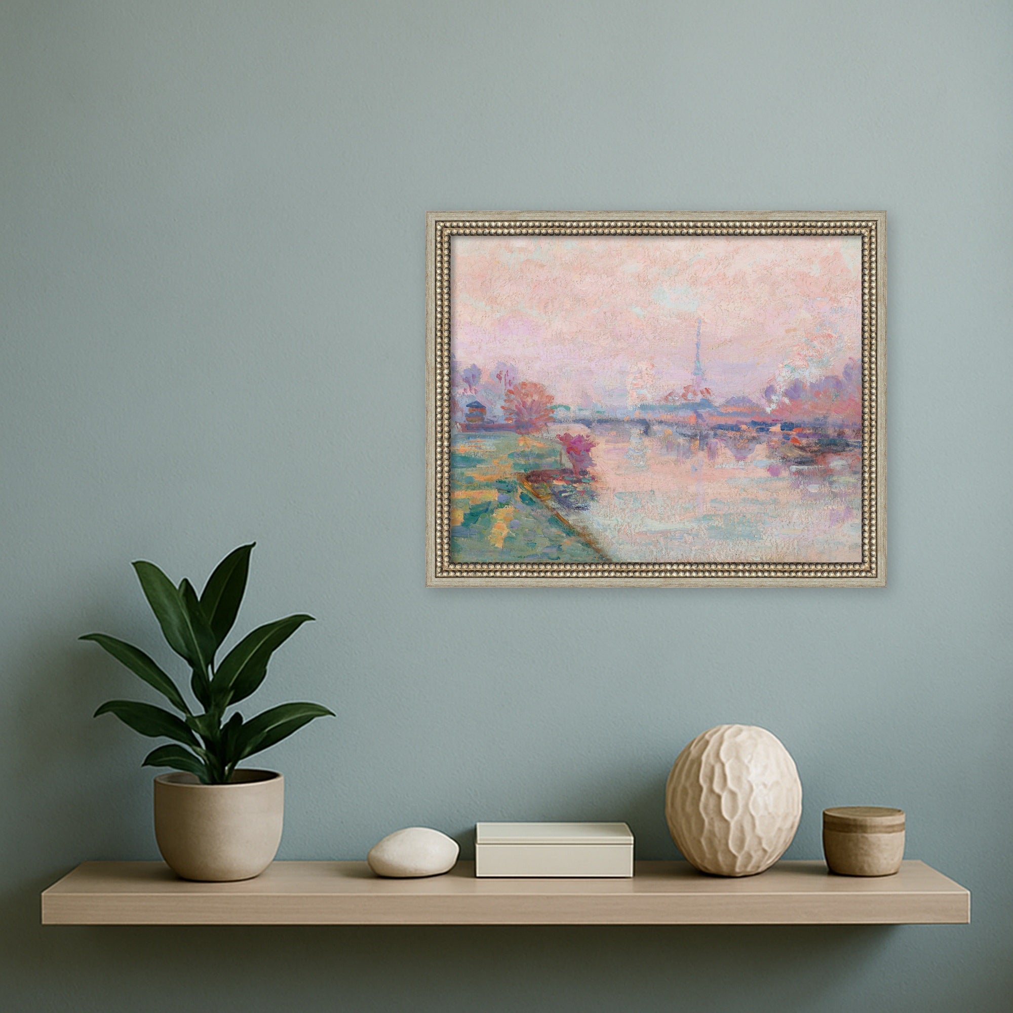 Mounted Canvas 22x18 Castellan Silver 6