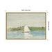 Mounted Canvas 38x26 Belmont Distress White 2