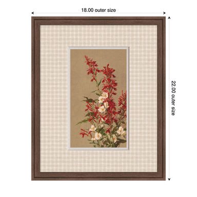 Framed Art Florence Medium Brown 18x22 2