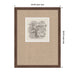 Framed Art 20x26 Florence Medium Brown 2