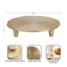 Serving Tray Gold 10" diameter 2