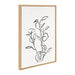 Framed Canvas Sylvie Natural 23x33 2