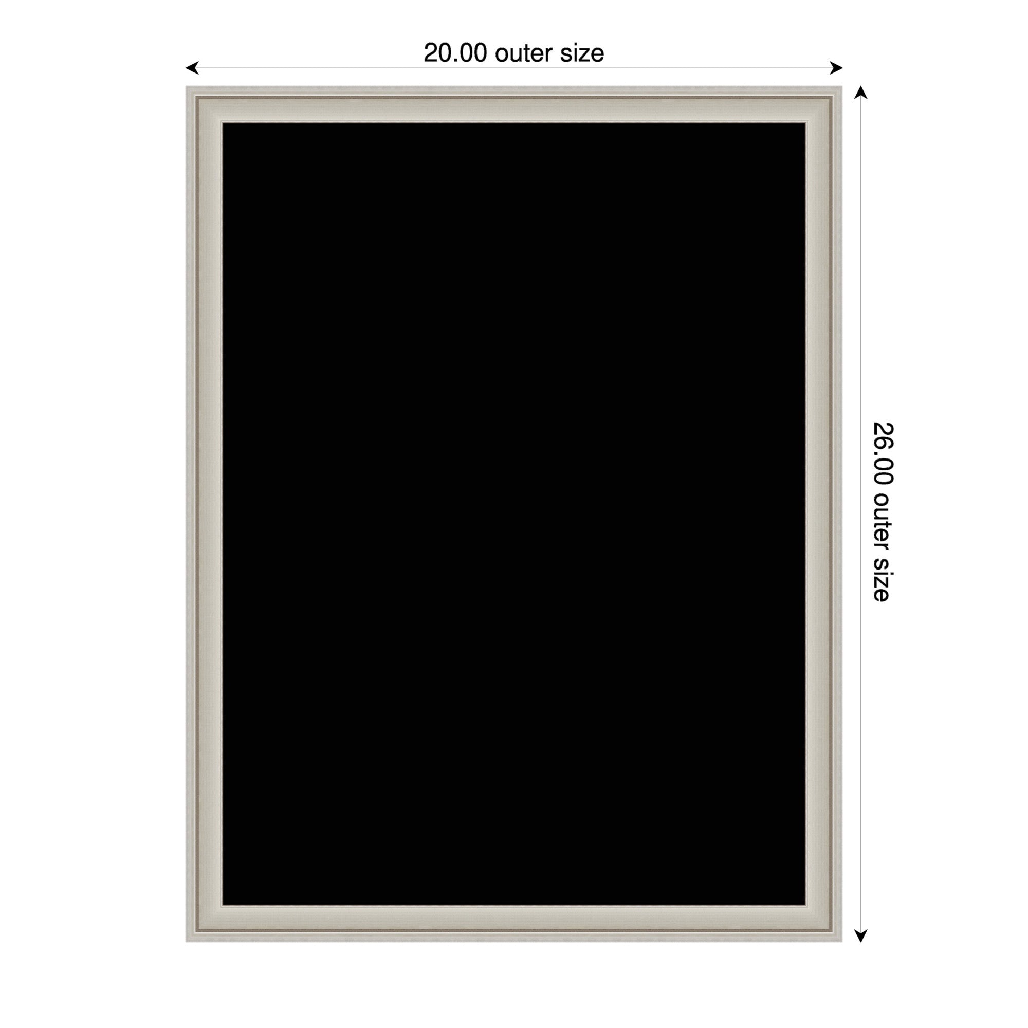 Magnetic Canvas 20x26 Florence Silver 2