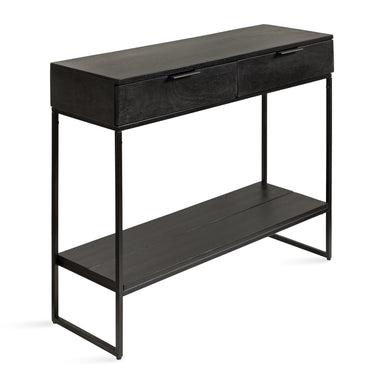 Console Table Black 36x13x31 1