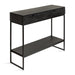 Console Table Black 36x13x31 1
