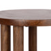Side Table Walnut Brown 14x14x20 3