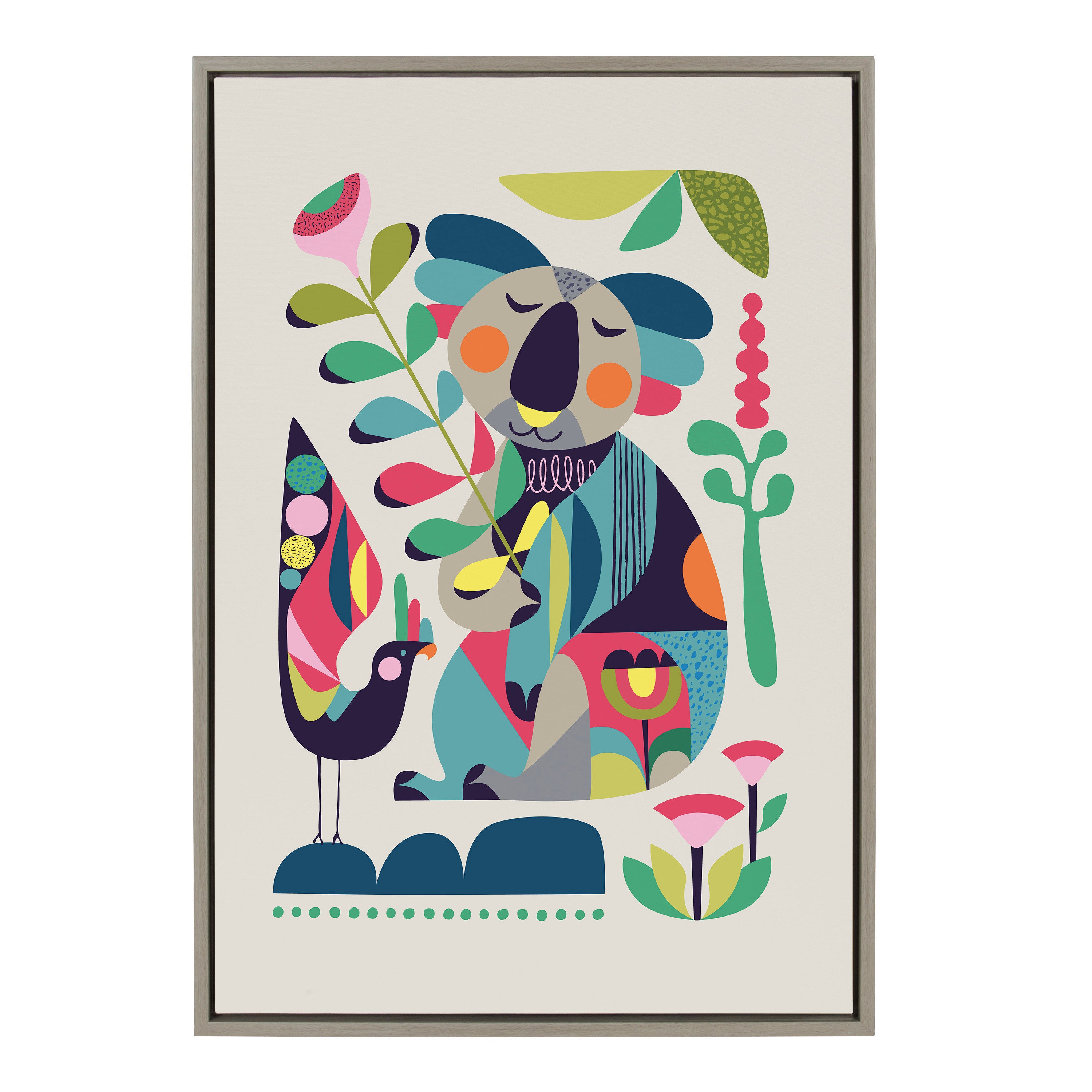 Tema Celeste: Contemporary Art Review特集号 Celeste – Ethereal Modern Art Print on Framed Gallery Wrap
