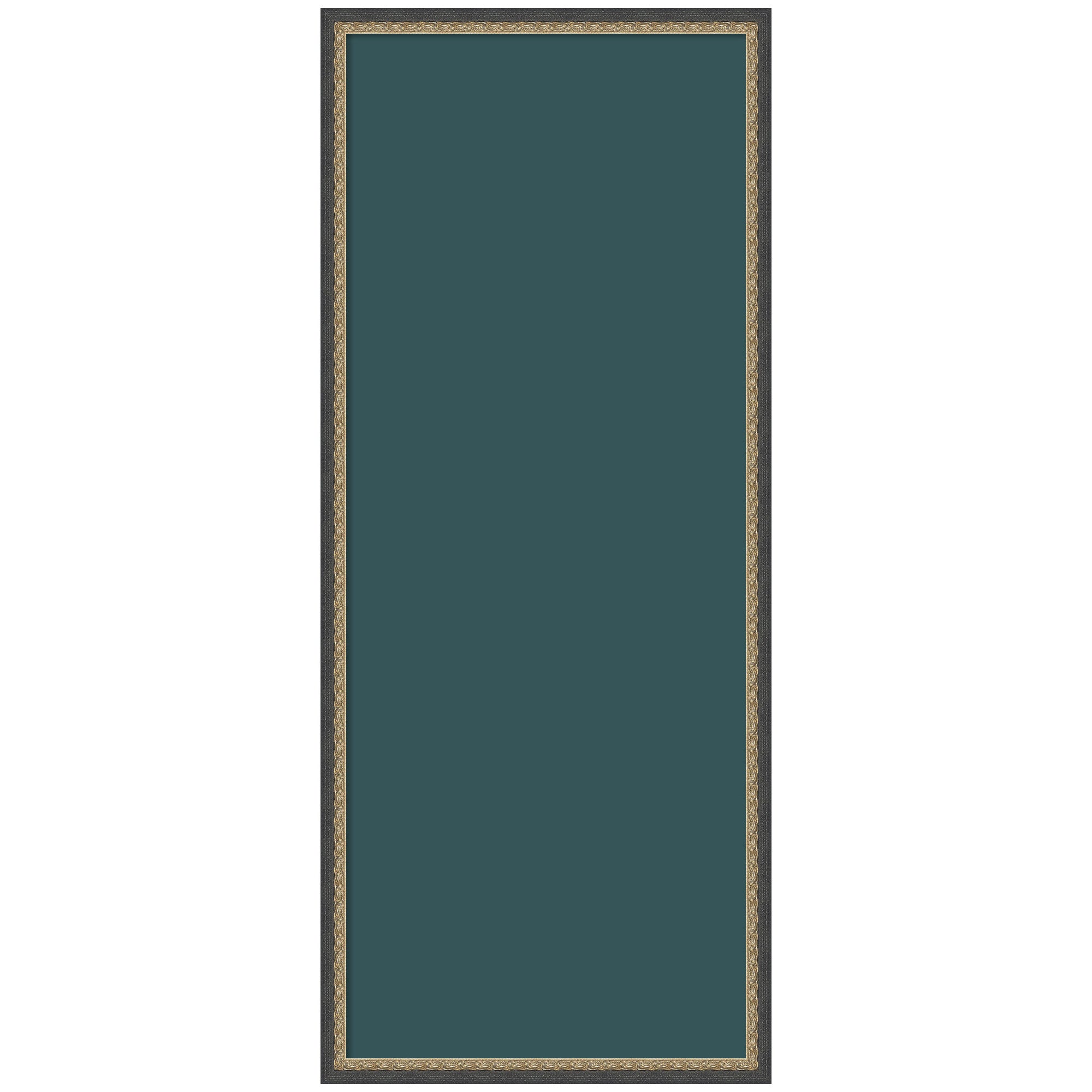 Framed Fabric Pinboard Deep Sea Teal Wall Organization