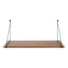 Wall Mounted Desk Rustic Brown 38x14x16 3