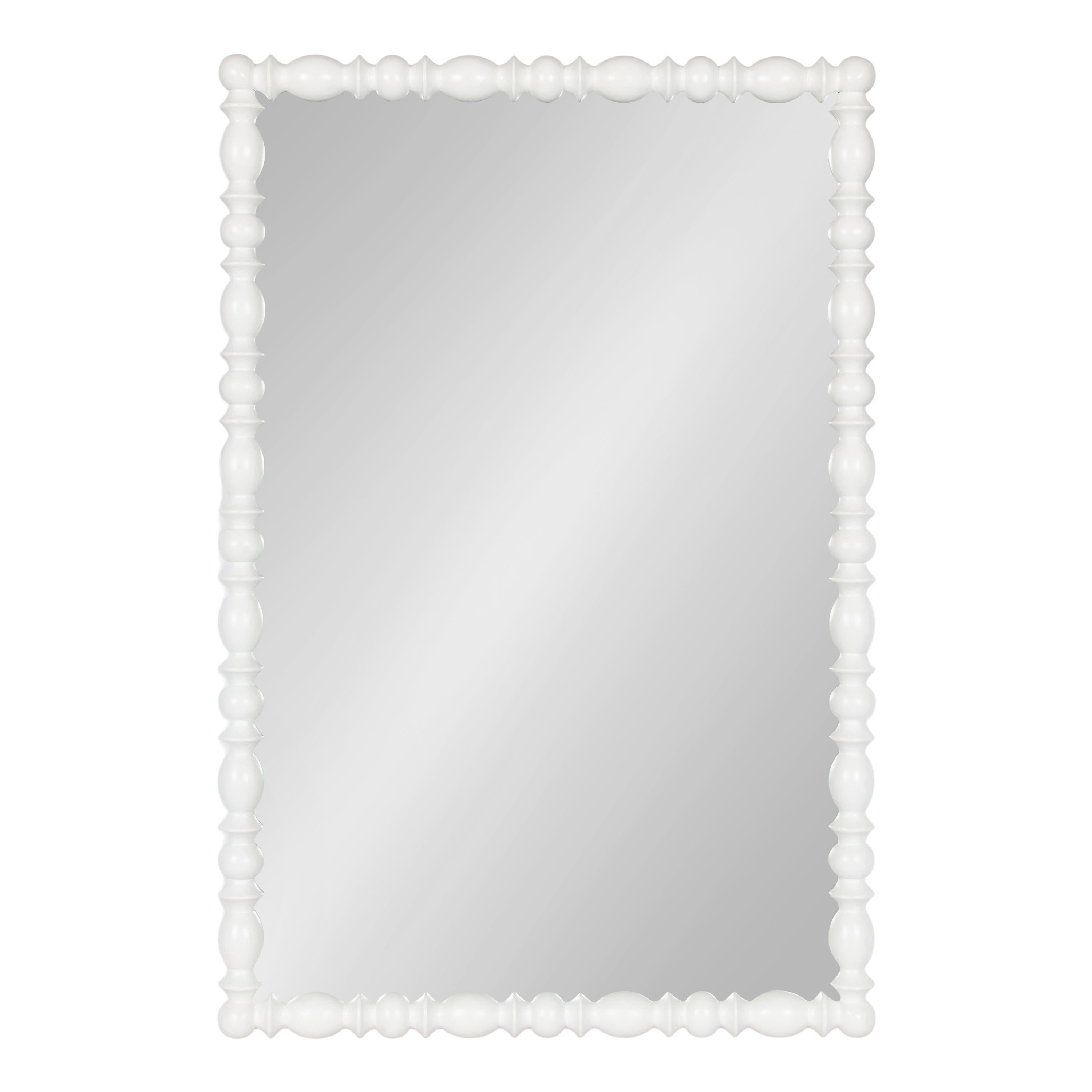 Rectangle Mirror 23x34 White 5