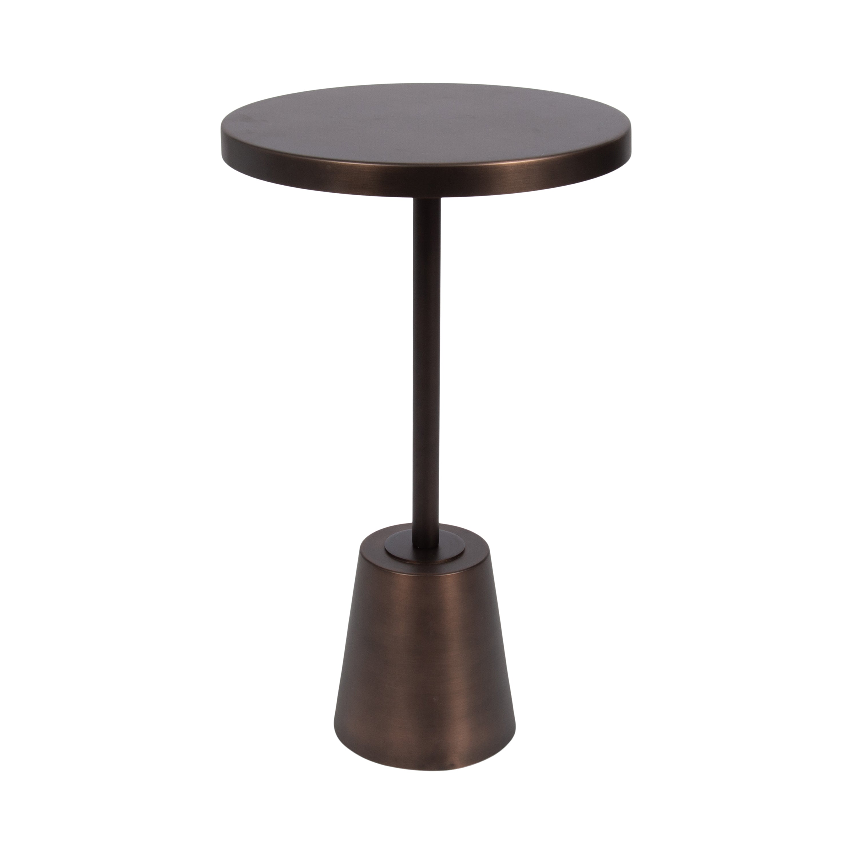 Tira Round Metal Side Table