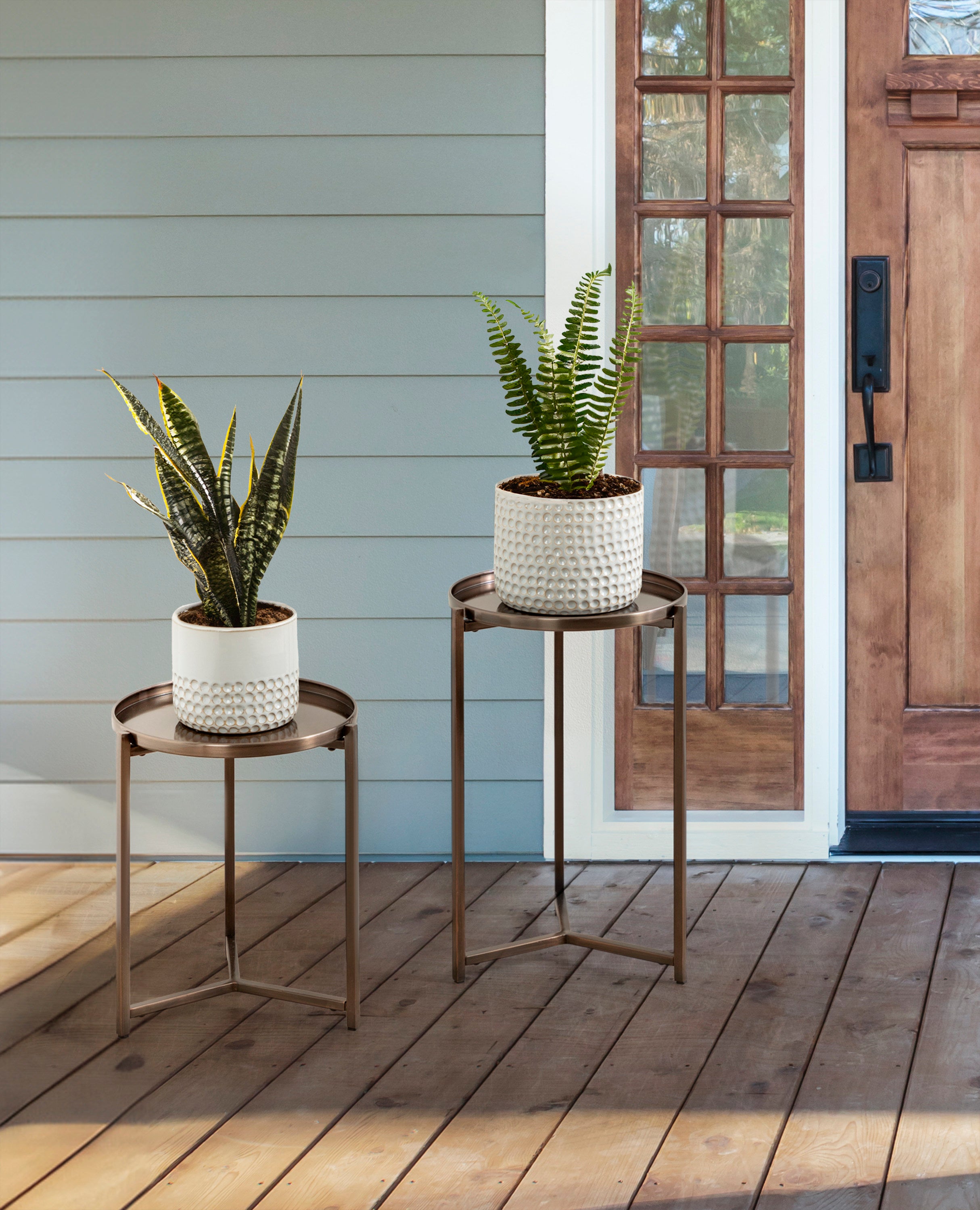 Plant Stand Bronze 2 Piece 7