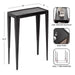 Side Table 16x8x25 Black 2