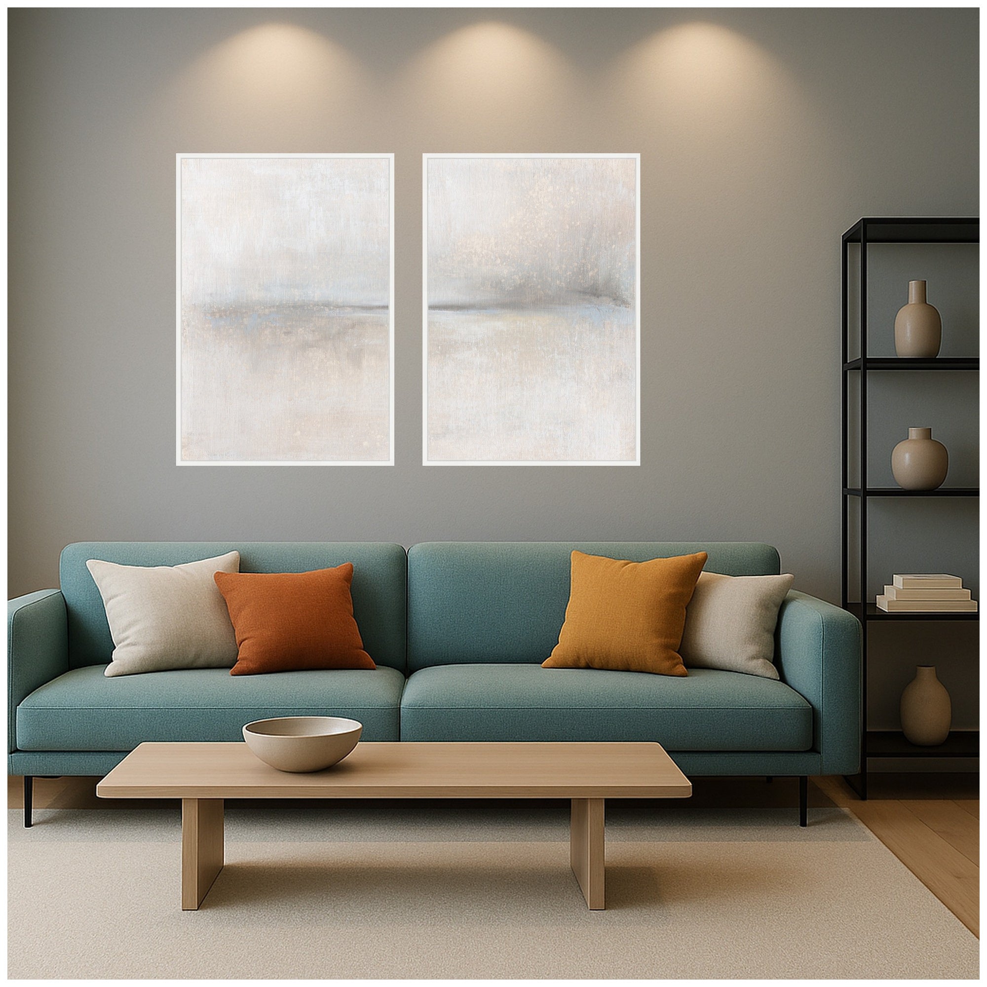 Art Set 2 Piece Set 23x33 Sylvie White 5