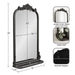 Functional Mirror Black 16x25 2