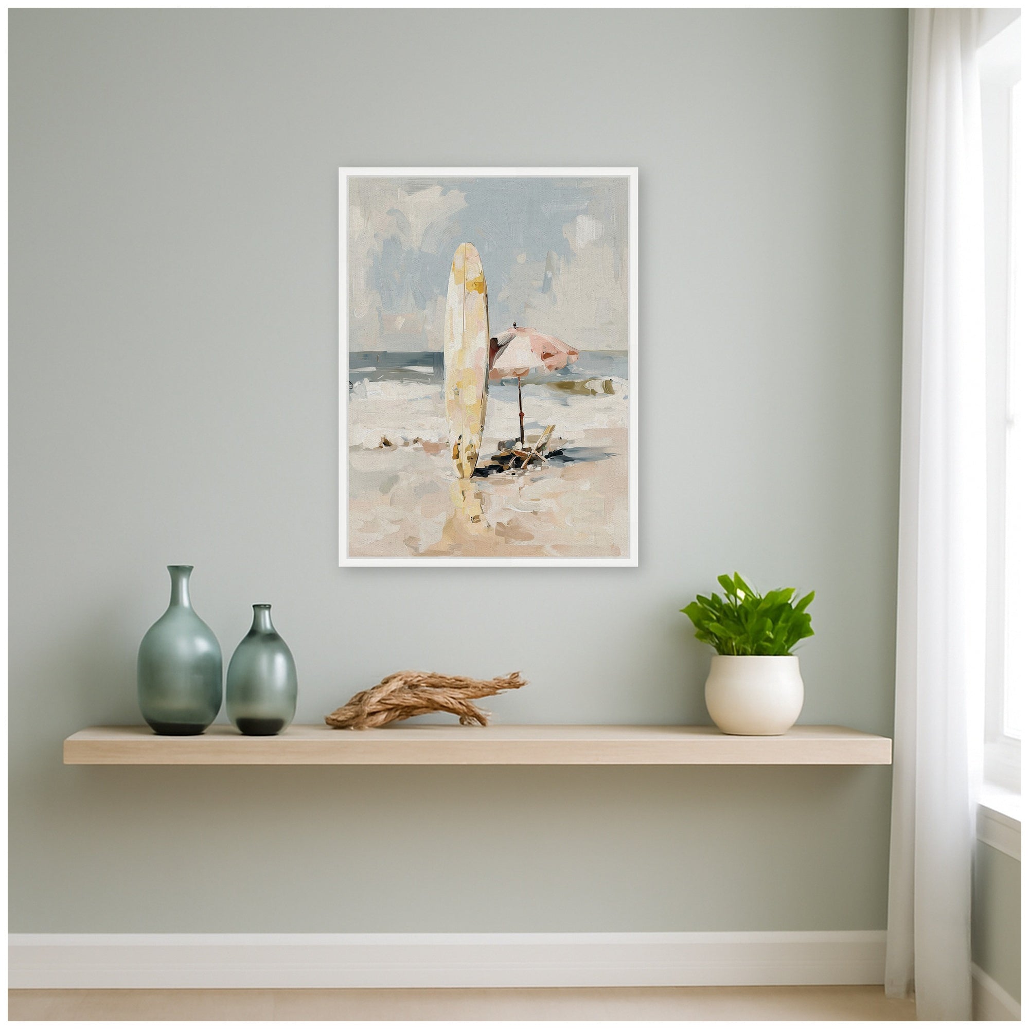 Framed Canvas Sylvie White 18x24 5
