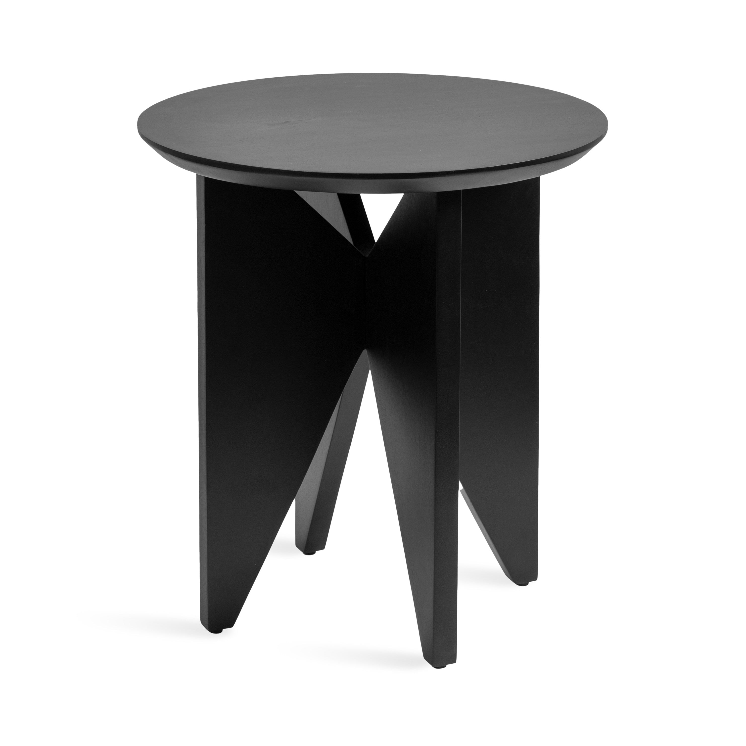 Side Table Black 18x18x20 1