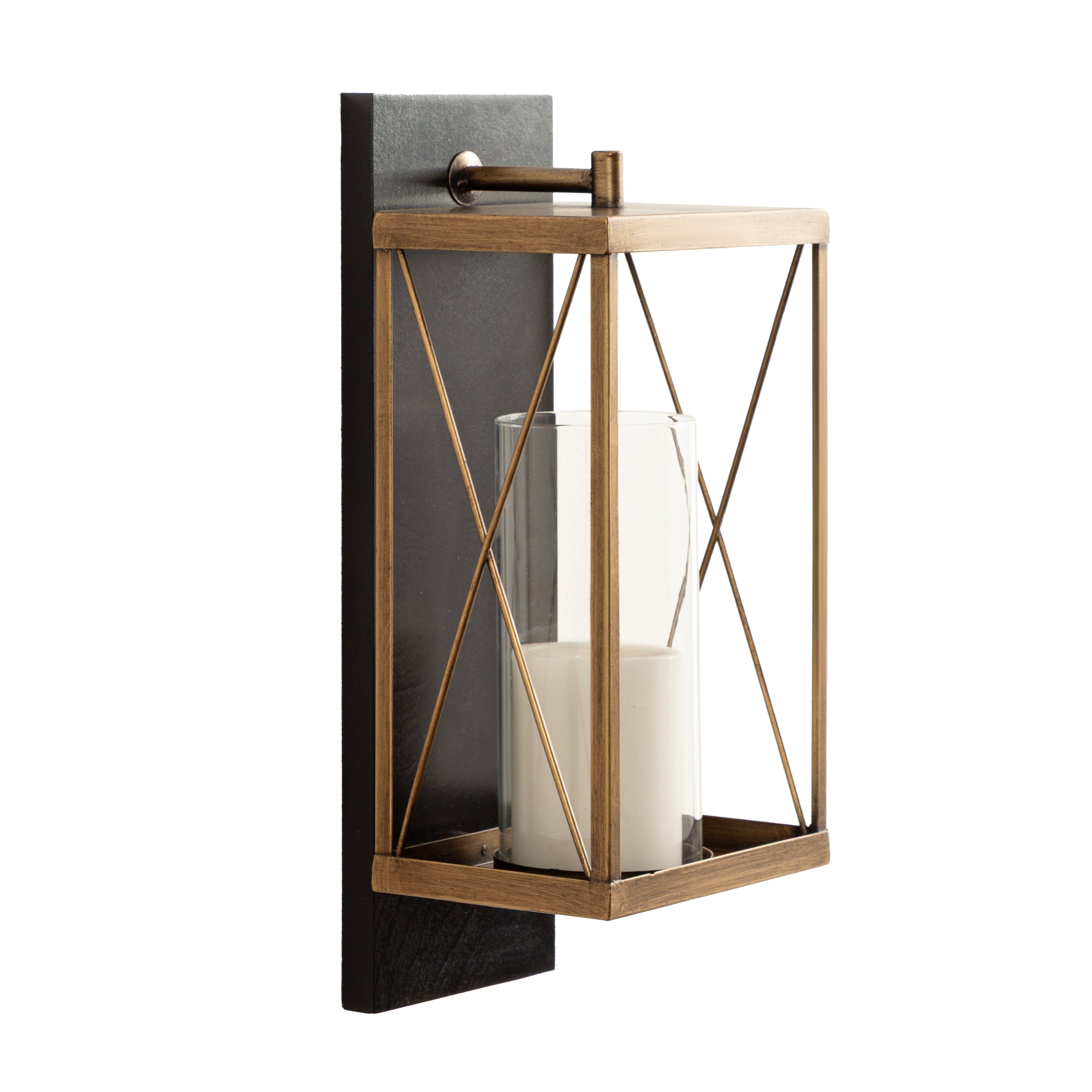 Wall Sconce 7x6x16 Black 1